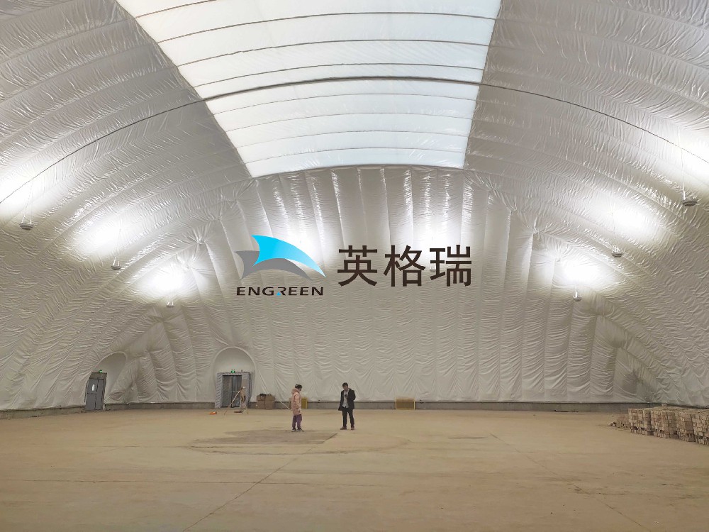 酷炫又實用的氣膜籃球館，到底是怎么搭建出來的？
